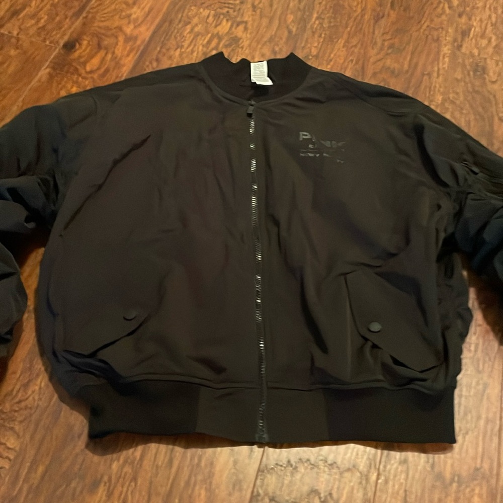 PINK Victoria’s Secret parachute bomber jacket